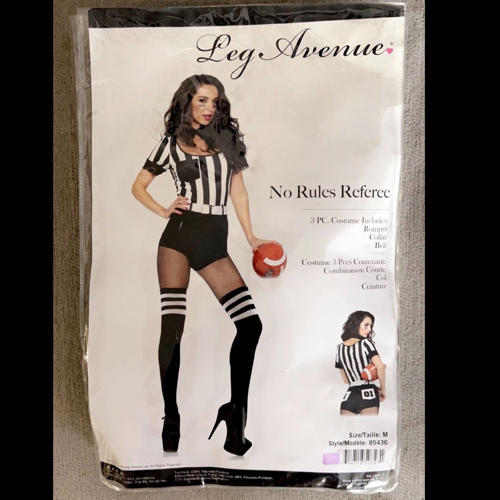 Leg Avenue No Rules Referee Costume